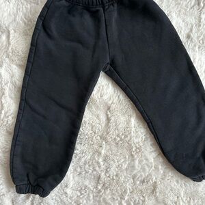 Kids Black Jogger Pants